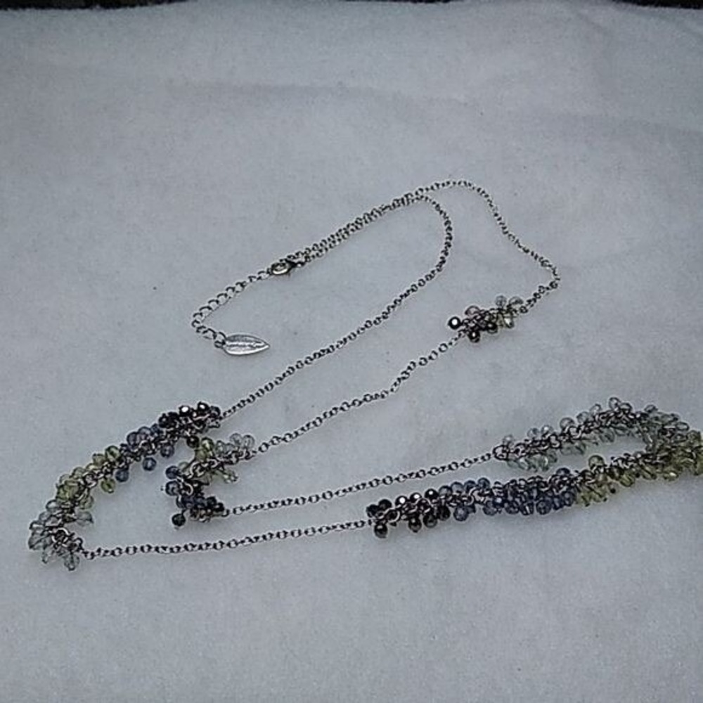 Coldwater Creek Ombre‎ Crystal Necklace